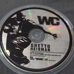 Vtg 2002 WC Ghetto Heisman CD Rap Hip Hop